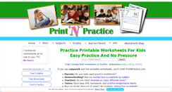 Desktop Screenshot of printnpractice.com