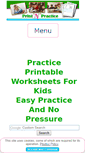 Mobile Screenshot of printnpractice.com